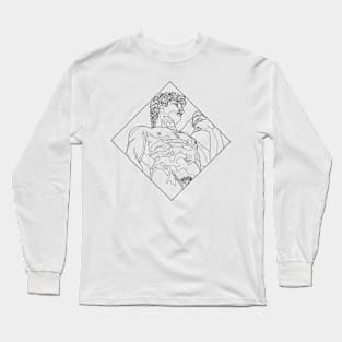 Michelangelo's David Long Sleeve T-Shirt